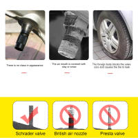 Juego De 4 Tapones De Válvula De Neumáticos Metálicos Para Coches Camiones Bicicletas Y Motocicletas AUTCOAT - details 9