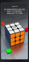 Cubo Mágico 3x3x3 Qiyi Qimeng V3 Juguete Educativo Para Niños Puzzle De Plástico Mini Para Jóvenes Y Adultos - details 7