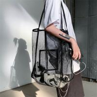 Bolsa De Playa Para Mujer Extra Grande Capacidad Con Diseño Sencillo Organizador De Viaje Para Juguetes De Arena Y Picnic - details 1