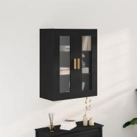 Armario de pared de roble negro vidaXL - 69.5x34x90 cm - details 0