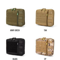 Bolsa Organizadora Táctica Molle Multiusos Con Láser Corte Herramienta EDC EMT Módula De Nylon Para Caza Y Deportes - details 2