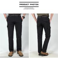 Pantalones Tácticos De Verano Para Hombre Resistentes Al Agua Y Al Aire Libre Pantalones De Cargo Militares Transpirables Y Secado Rápido - details 8