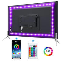 Tiras LED RGB Control Bluetooth Para TV Y Decoración De Habitaciones Y Fiestas 5V Tape LED Para Luz Trasera De TV Y Decoración De Habitaciones - details 0