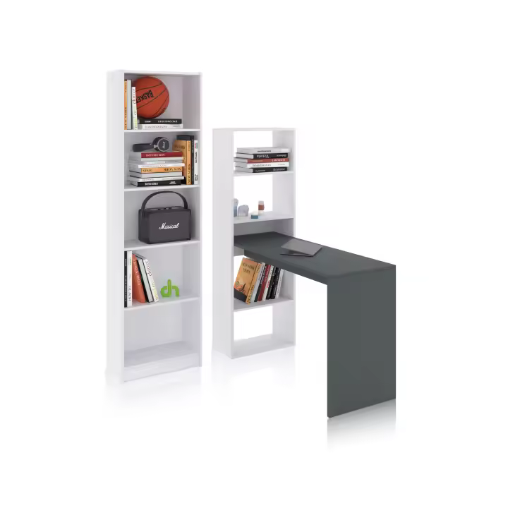 Duehome - Pack escritorio y estantería Cosmic Plus - 1
