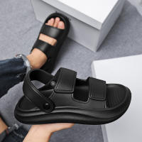 Sandalias De Verano Para Hombre EVA Plataforma Suave Zapatillas De Playa Casuales Comodidad Plataforma Diseñador Sandalias Slip-On PVC - details 5