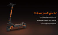 Patinete Electrico KuKirin G3 Pro 1200W*2 Motores Todo Terreno con Neumáticos de 10 Pulgadas, Batería Extraíble de 52V 23.2Ah, Autonomía Máxima de 80 KM, Velocidad Máxima de 65 Km/h, Doble Amortiguador, IP54 a Prueba de Agua, Doble Freno de Aceite - details 7