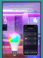 Bombilla Inteligente Tuya E27 WiFi/Bluetooth LED Regulable RGBCW 100-240V Control Por App Smart Life Compatible Con Alexa Y Google Home - details 1