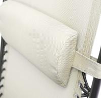 Miramax-silla Tumbona Con Reposabrazos Blanco - details 4