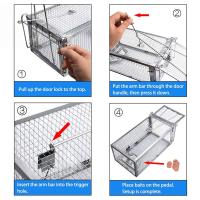 Trampa Automática Para Rattos En Casa Caja De Hierro Para Cazar Ratones Gran Tamaño Adecuada Para Adultos Sin Químicos Peligrosos - details 4