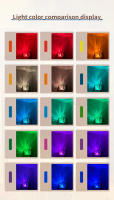 Lámpara Nocturna USB De Cristal Cubo Decorativo De Agua Viva Rotatoria Creativa Para Mesa Luz De Ambiente Rectangular - details 3