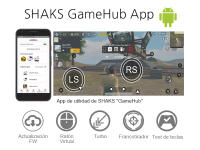 SHAKS S2b Blackstorm. Gamepad Inalámbrico Alimentado por Qualcomm. Diseño en colaboración con Blacknut. Ultra baja latencia para una amplia gama de dispositivos (Android, Windows, iOS) y principales servicios de streaming (Stadia, X-Cloud, G-Force) - details 5