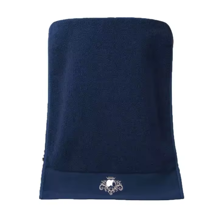 Toalla De Rostro De Algodón Suave Absorbente Y Gruesa Para Baño Y Hotel Tamaño 75x34 Cm Con Bordado Estilo Sencillo Y Duradero - 1