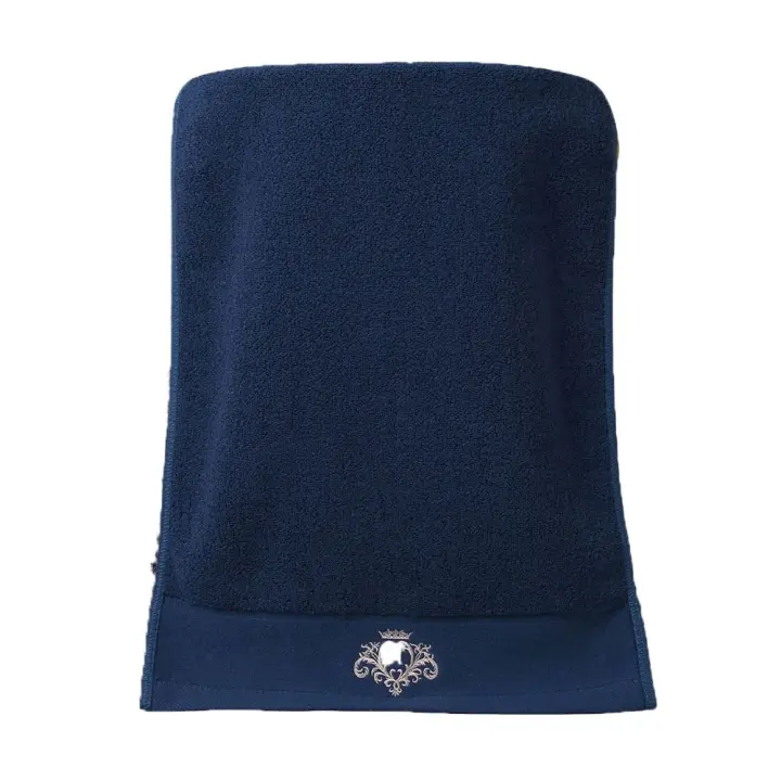 Toalla De Rostro De Algodón Suave Absorbente Y Gruesa Para Baño Y Hotel Tamaño 75x34 Cm Con Bordado Estilo Sencillo Y Duradero - 1