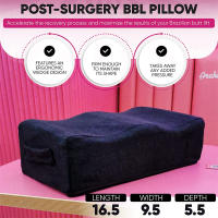 Cojín De Almohadilla Para Glúteos De Espuma De Memoria Para Cirugía BBL Y Hemorroides Moderno Y Confortable Para Recuperación Postoperatoria - details 9