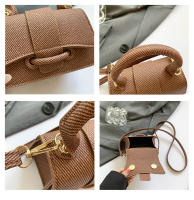 Nueva Mini Bolso De Mano Para Mujer 2025 Color Sólido Estilo Moda Popular Bolso Cruzado Pequeño Para Todas Las Estaciones Material PU - details 8