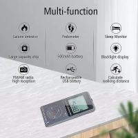 Portable Radio Personal Radio With Headphones Walkman Radio With Rechargeable Battery Digital Display Stereo Radio - details 0
