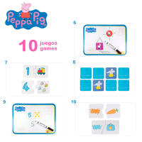 Peppa Pig - Mesa infantil Peppa Pig 10 juegos en 1 con pizarra y rotulador para dibujar, Mesa de dibujo, Escritorio educativo, Mesas infantiles, Regalo para niños 2 años - details 3