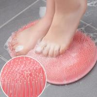 Alfombra Exfoliante De Ducha Premium Para Piel Más Suave Y Suave Accesorio De Baño Ecológico Medidas Approx 15cm X 10cm - details 0