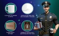 Kembilove Taza cerámica guardia civil - tazas de cafe - tazas originales para regalar - tazas desayuno 350ML – Guardia Civil- Regalo original para policía - Cumpleaños, jubilación, graduación, navidad - details 1