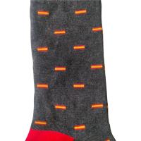 Calcetines Bandera España Hombre en Set de 6 Pares Originales Ideal para Regalo ,calcetin de hombre Talla 40-46 Material Algodón - details 3