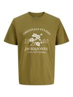 Jack & Jones NEW 25 Hombre Pack 2 Camisetas de Algodón  DE 160 Grs Serie JORJUKA SS25  Logo estampado Moda Casual Informal  REF 286112 - details 5