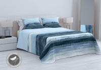 Colchas Boutí Cama 135CmX150cm180cm con 2 Fundas Almohada 50x70cm, Colcha De Verano Estampado Moderno, Cubrecama Ligera para Todas Estaciones - details 1