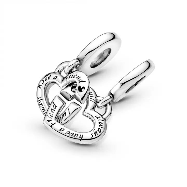 Charm colgante Pandora 799538C01 hermanas unidas - 1