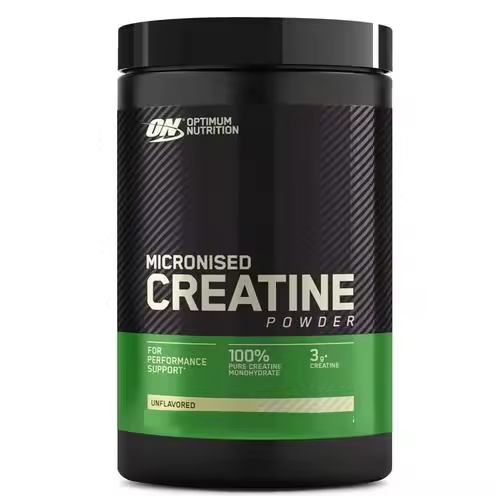 Creatina en Polvo Micronizada 317 Gr - Polvo de Monohidrato de Creatina 100 % Puro. OPTIMUM NUTRITION - 1