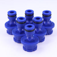 2pcs Conector Rápido De Tubería Para Jardín 18mm Hembra 16mm Macho Adaptador De Bomba De Agua Para Riego Por Drip Acuario - details 2