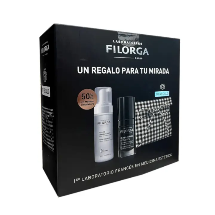 FILORGA SET LUXURY COFRE GLOBAL-REPAIR EYES & LIPS 15 ML + FOAM CLEANSER 150 ML - 1
