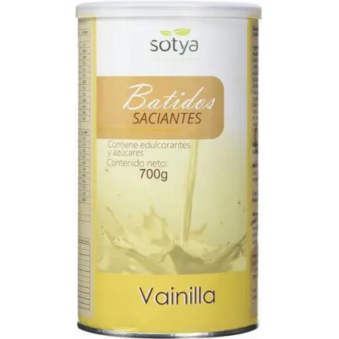 SOTYA-Batido Saciante Vainilla - Sustitutivo de Comida para Adelgazamiento y Nutrición Deportiva - 700g - 1