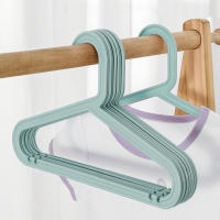 Organizador De Ropa Infantil Portátil 10 Piezas Gancho De Plástico Para Bebés Y Niños Armario De Mostrador Para Ropa De Niños - details 5