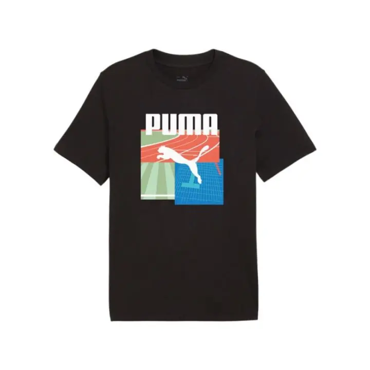Puma CAMISETA MANGA CORTA MEN GRAPHICS Summer Negro PUCCMV2409AD - 1
