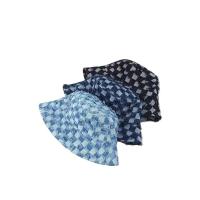 Gorro De Buho De Lona a Cuadros Para Mujer Gorro De Pescador De Playa Tropical Sombreros De Panamá Para Exterior Protección Solar FiestaRegalo - details 5