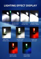 Linterna Mini Transparente Para Llaves LED Torcha UV Para Camping Y Senderismo Lámpara De Bolsillo Luz Pequeña - details 6