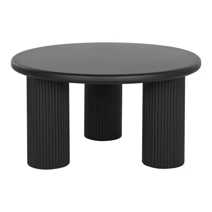 Mesita Auxiliar Metal 75X75X40 Negro - Fijalo - El mejor complemento para tu hogar. - 1