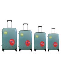 Juego de Maletas Duro de Viaje 4 Piezas Rígidas ABS Ampliable Set Maleta, 18", 20", 24" y 28",Trolley Cabina Ligero Duradero con 4 Ruedas Dobles Giratorias y Cierre - details 0