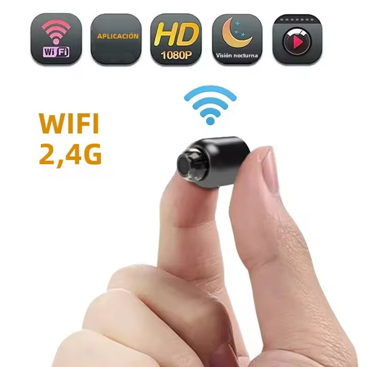 Cámara Mini X5 HD 1080P Seguridad Inteligente Para El Hogar Monitor WiFi 720P A9 Aplicación Móvil Control Remoto Cámara SD - 1