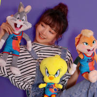 Peluche Looney Tunes Serie 5 Juguetes De Peluche Bugs Bunny Tweety Muñeco Clásico Rosa Diseños De Cosplay Para Niños Y Adultos - details 7