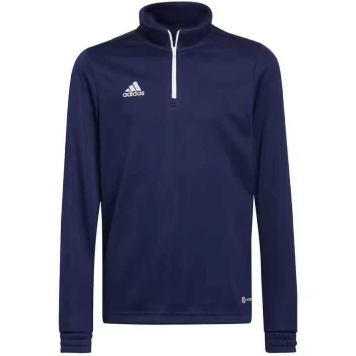 Sweatshirt adidas Entrada 22 Tr Top Jr H57484 – Sudadera de entrenamiento junior con ajuste atlético, ideal para mantener la temperatura corporal sin perder movilidad en el entrenamiento. - 1