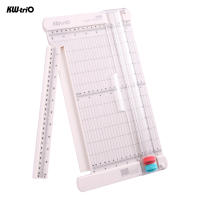 Cortadora De Papel Portátil KW-trio 12.6 Pulgadas Con Cabeza De Corte De Línea De Plegado Y Borde Recto Para Artesanía De Escritorio - details 0