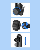 Soporte De Teléfono Móvil Para Ventilador De Coche Universal Clip Montaje Con Cabeza De Bola De 17 Mm Y Gancho Espiral Base Para GPS - details 1