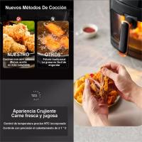 1400W Air Fryer, LED Touchscreen Display Oil Free Air Fryer, 8L Capacity Multi-function Hot Sale air fryers,8 Cooking Modes Oven - details 2