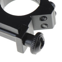 Montura De Visión Táctica Para Linterna Y Telescopio Accesorios De Caza Montaje Rápido Desplazado Picatinny Rail - details 2