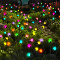 1pc Luz Solar De Mosquitero Mejorada Para Jardín Impermeable Luz De Escenario Exterior Luz De Paisaje Solar Oscilante - details 2