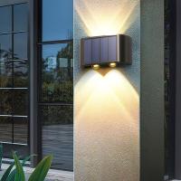 Lámpara Solar Exterior 4/10/16LEDs Luz Cálida Impermeable Iluminación Decorativa Para Balcones Jardines Paredes - details 4