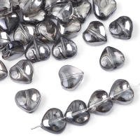 20pcs Perlas De Cristal De Pera Corazón Con Agujero Horizontal Para Manualidades Joyería Accesorios De Bricolaje Hechas a Mano Pendientes - details 9