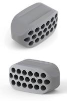 2Pcs Entrenador De Musculatura Mandibular Silicone Masticador De Ajuste Para Adelgazamiento Facial Y Reducción De Doble Chin Equipo De Fitness Para El Cuello Y Rostro - details 9