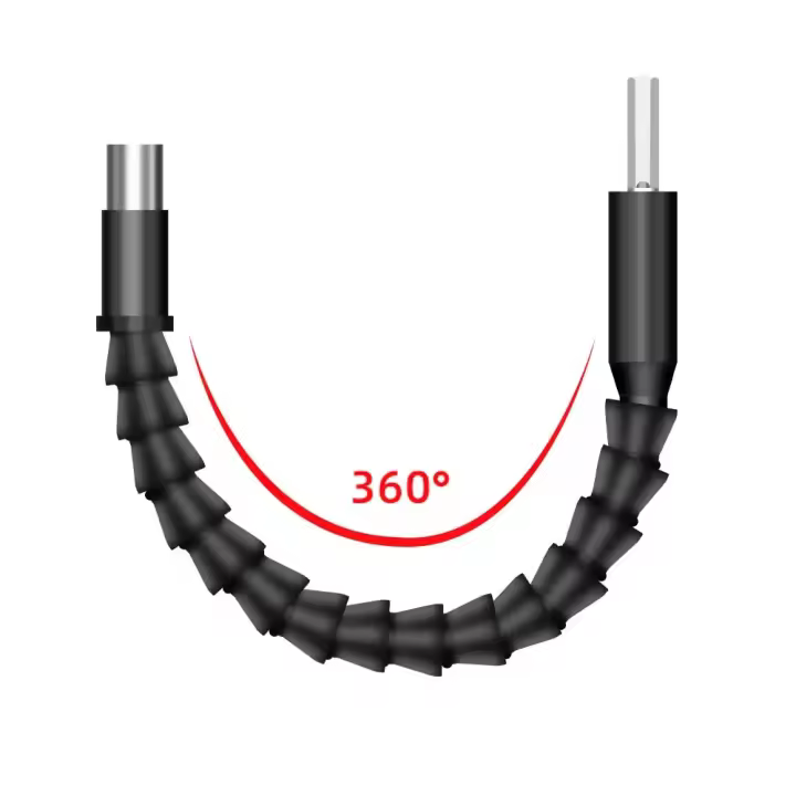 Bits De Taladro Hexagonales Flexibles 295mm Con Soporte De Extensión Y Conexión Magnética Eje De Drive Para Herramienta Eléctrica De Taladro - 1