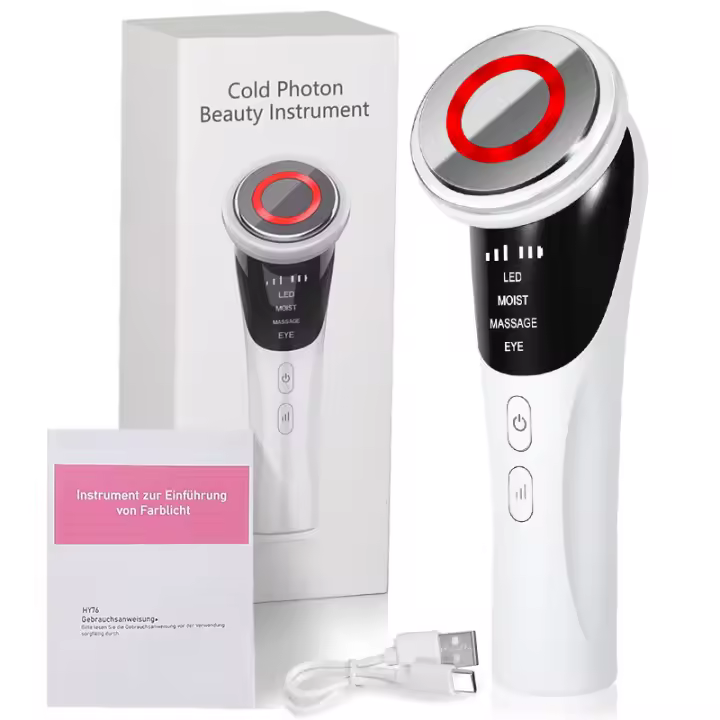 Importer de Belleza Portátil CMH - Recargable por USB, Device de Limpieza de Cuero y Poros, Ideal para Viajes de Trabajo y Regalo de San Valentín para Ella - 1